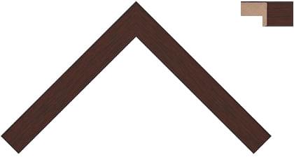 20mm Dark mahogany grain with slight rounded edges