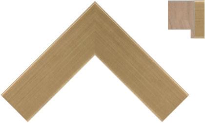 40mm 'Hessian' flat pale gold with slight rounded edges