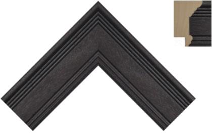 52mm Painted grain reverse step dark brown