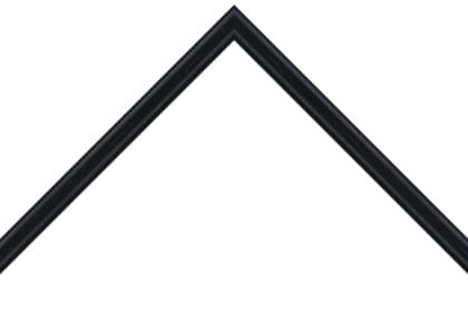 14mm Painted grain black