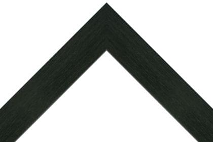 45mm Flat rustic grain black ( c )