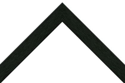 30mm Flat painted grain black