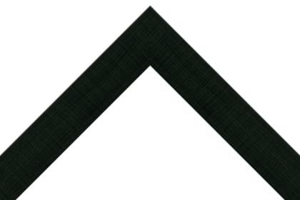 40mm Flat hessian black ( c )