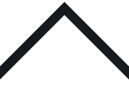 20mm Smooth deep black