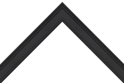 30mm Painted grain reverse step black