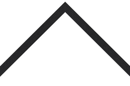 15mm Deep flat grain painted black (Out of stock)