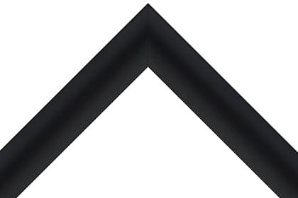 32mm ' Very deep ' rounded smooth black