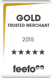 Feefo Gold Trusted Merchant Feefo Gold Trusted Merchant Badge