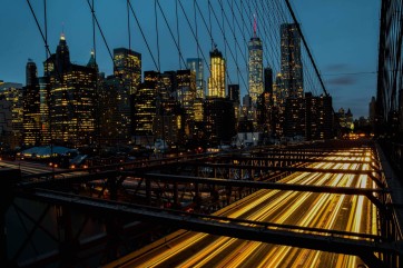 Brooklyn Bridge, New York. by Dan Burt