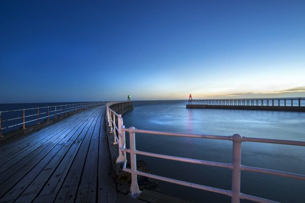 Whitby Pier taken by Bob Riach