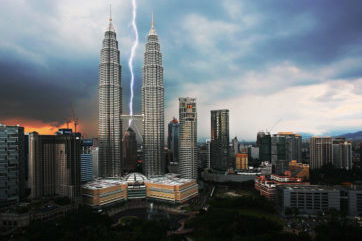 Petronus Towers in Kuala Lumpur