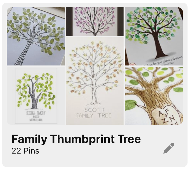 DIY Craft  Family Tree Scrabble Style