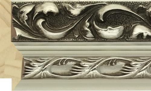 silver ornate picture frames