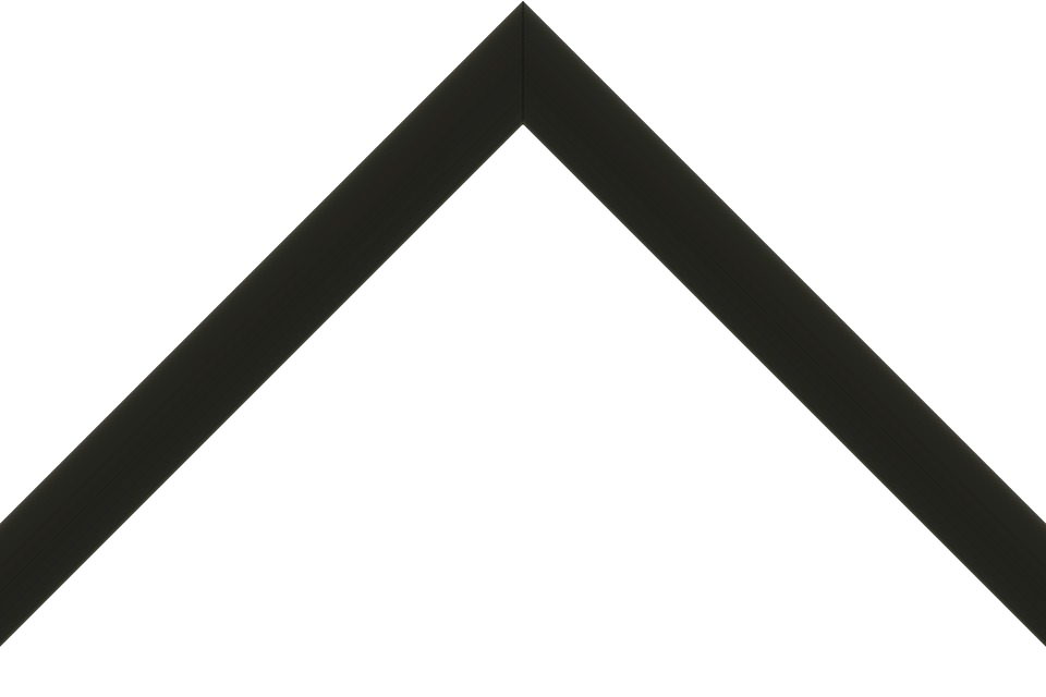 smooth black picture frame