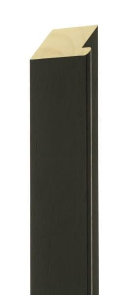 48mm Flat painted grain black