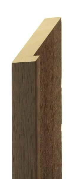 33mm Flat painted grain brown