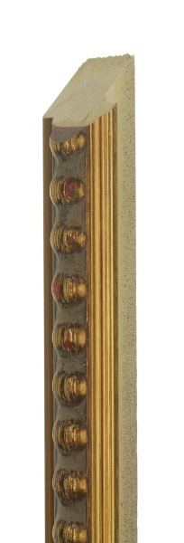 30mm Rustic burnished red (high pattern)