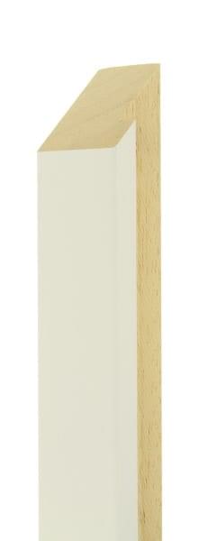 40mm Flat smooth matt white