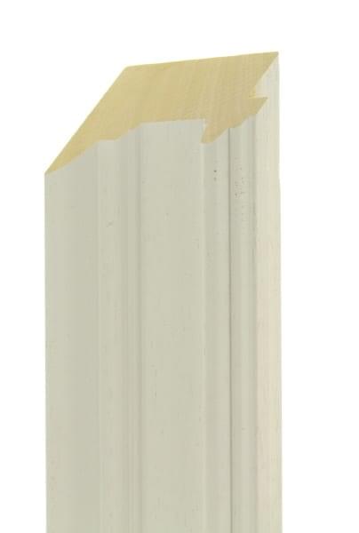 85mm Painted grain reverse step matt white