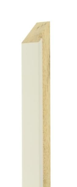 22mm Flat high gloss white