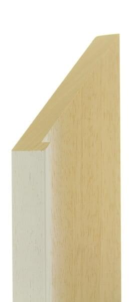 30mm Flat painted grain white