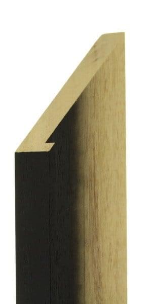 30mm Flat painted grain black