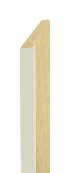 18mm Painted grain matt white