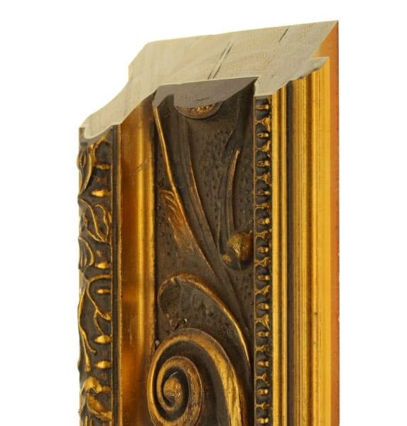 115mm Georgian style gold (high pattern)