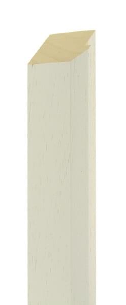 45mm Painted grain white