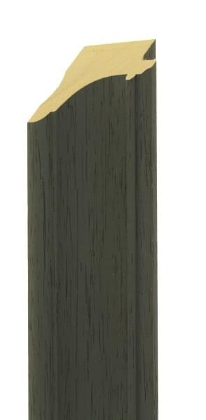 52mm Scooped grained dark blue grey