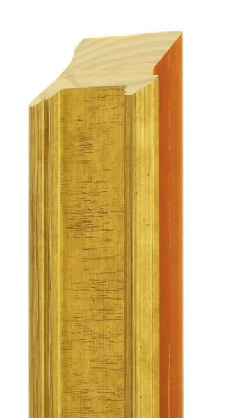 70mm DIstressed antique gold