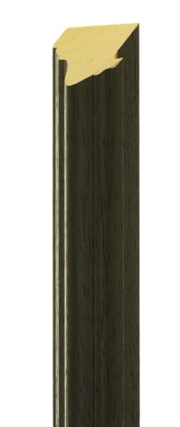 50mm Rounded painted black