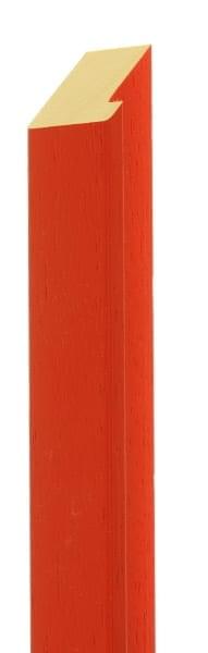 30mm Painted grain red