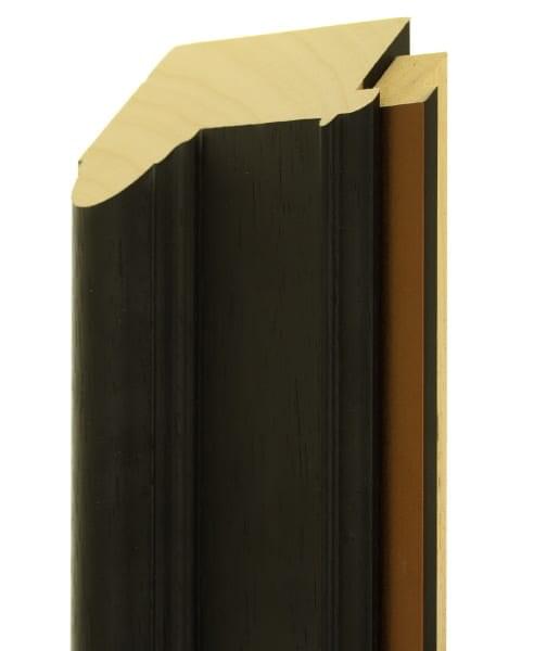 95mm Painted grain black - 15mm bronze slip