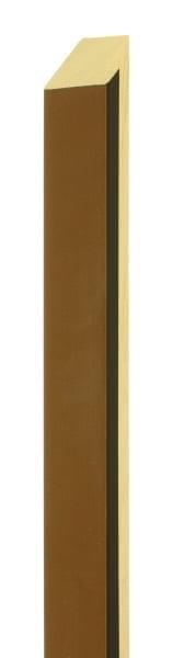 23mm Brushed bronze with black edges