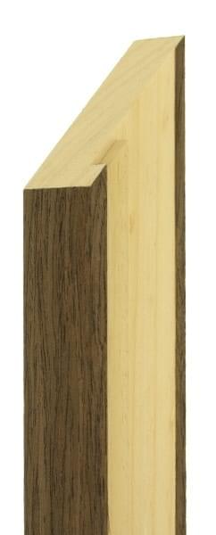 28mm Flat grain dark walnut (veneer) 9mm pine box