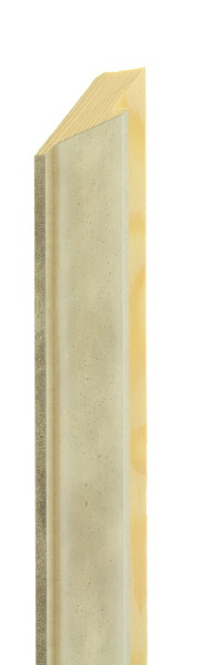 23mm Senza white and grey silver line