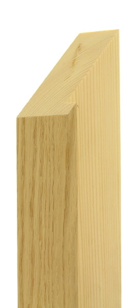 40mm Flat very deep oak (veneer)