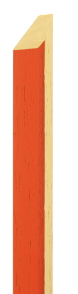 20mm Painted grain red