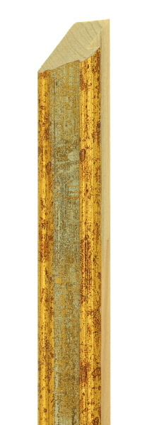 25mm Vichy red mottle gold, mint band