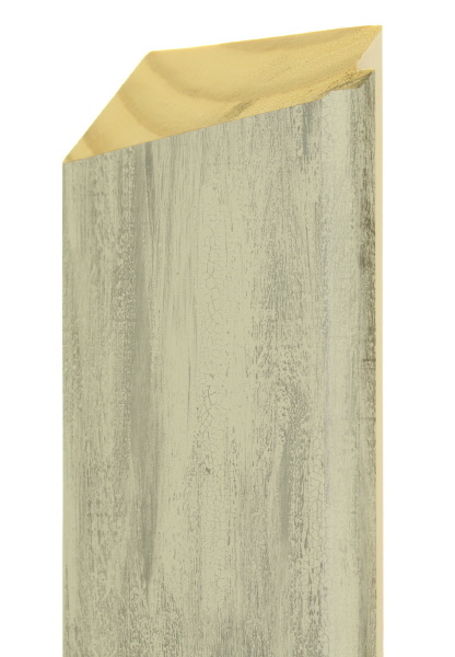 90mm White and grey indented foil wash