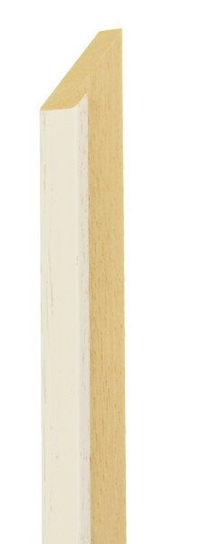 15mm Painted grain white