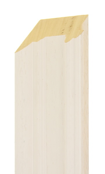 70mm Painted grain reverse step matt white