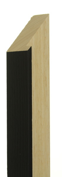 30mm Painted grain black