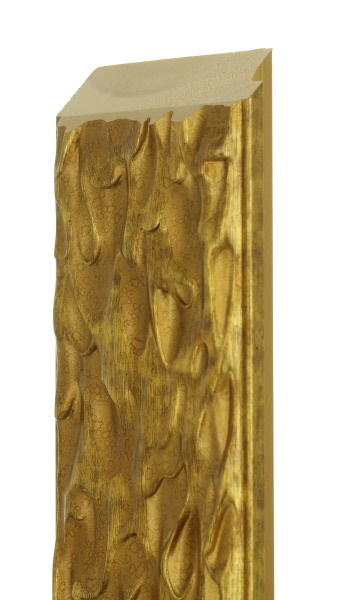 85mm Bright gold decorative (high pattern)