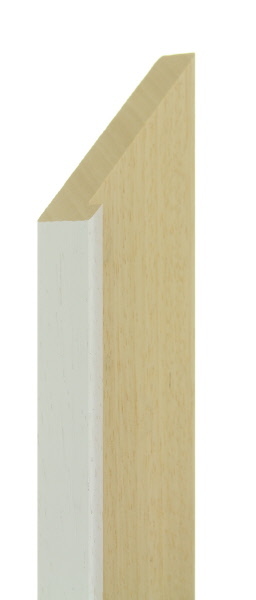 22mm Painted grain white