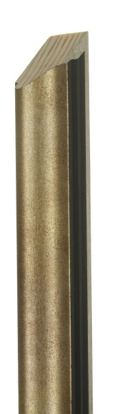 30mm Antique gold and black