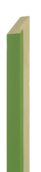 20mm painted grain light green