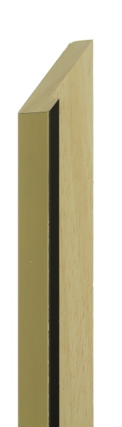 18mm Burnished gold / black sides