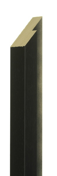 20mm Painted grain black